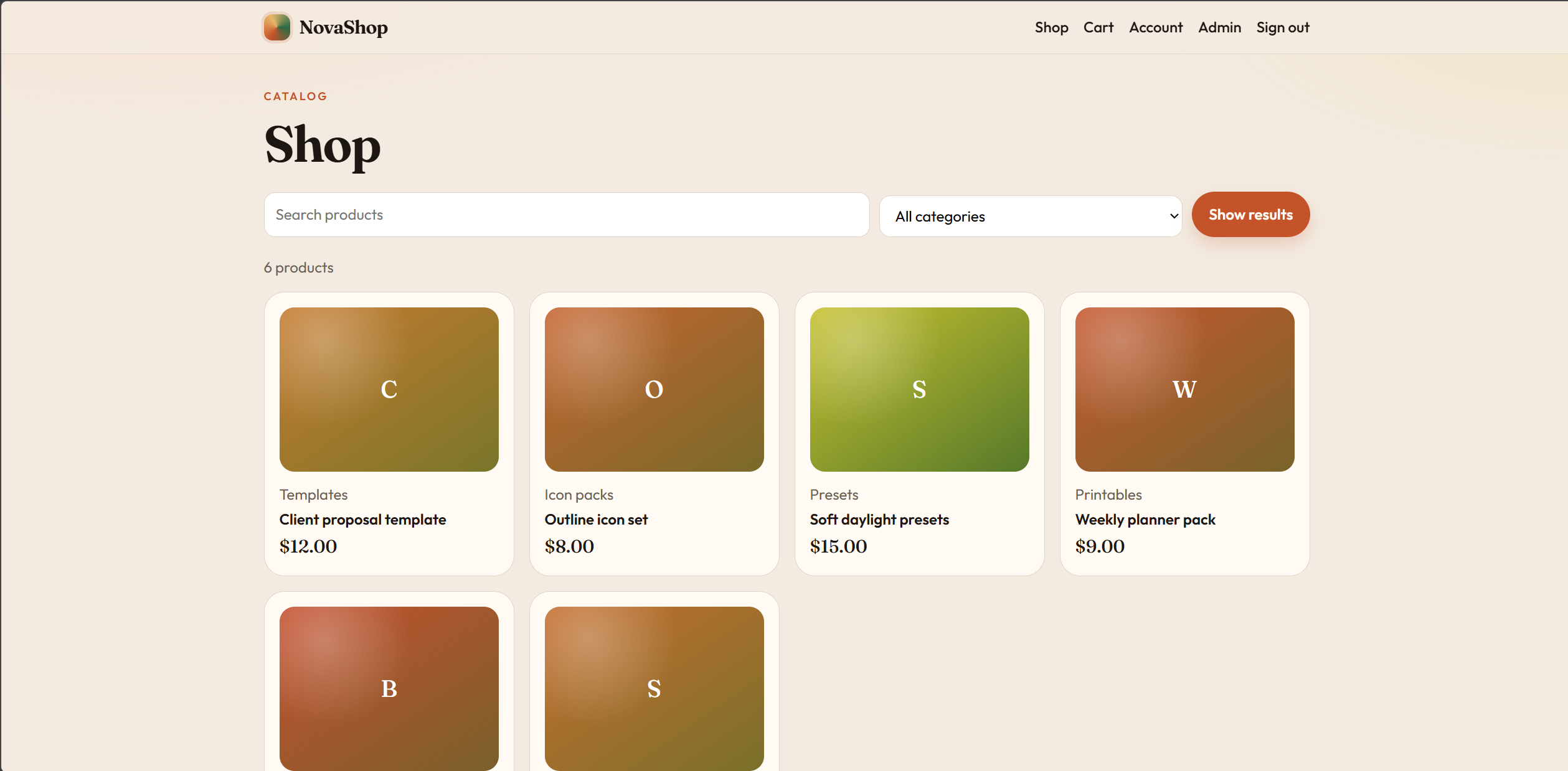 novashop
